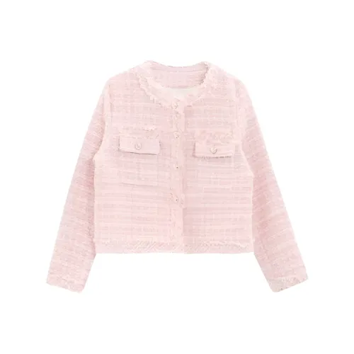 ZEKIKO STUDIO Розовый Женский Куртки