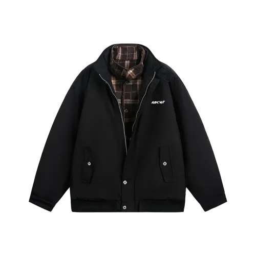 ABCNF Утолщенный And Флис Линейный Длинный Рукав Куртки Пальто Унисекс