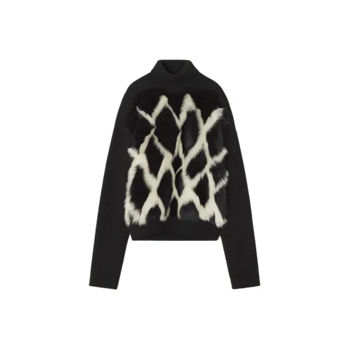 Lanvin Черные Мужские Свитера