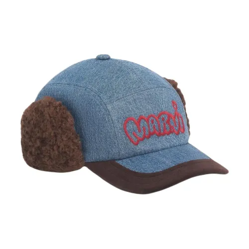 MARNI 100% хлопок Кепки Мужской Синий