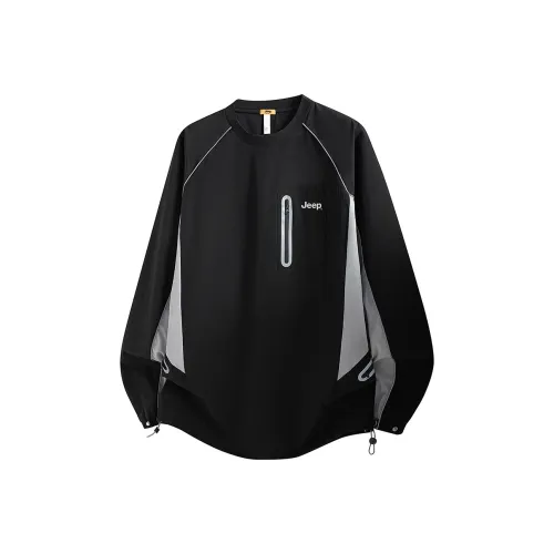 JEEP Длинный рукав Свитшот Унисекс