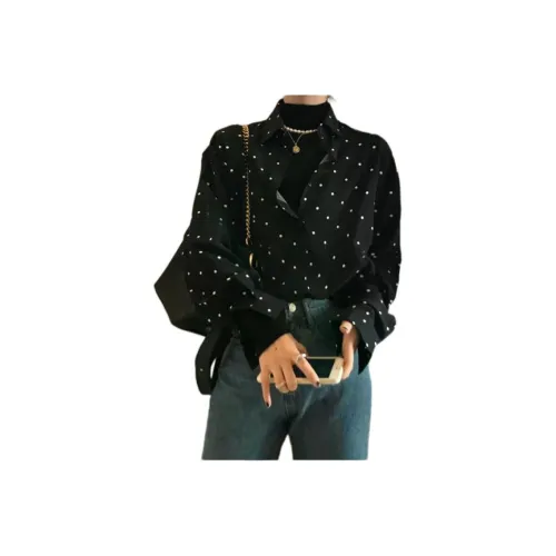 NFV Черные Женские Рубашки