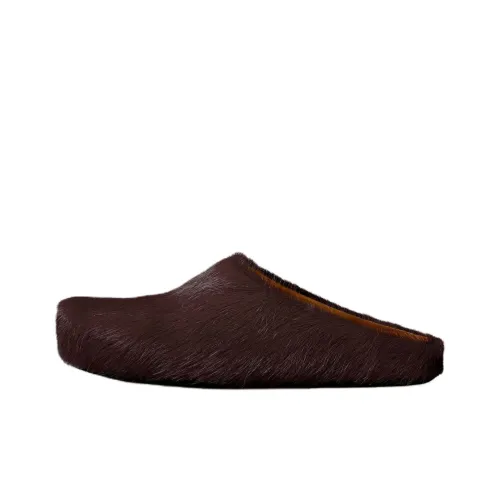 MARNI Fussbett Домашние тапочки Мужской Коричневый
