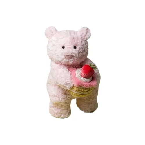 JELLYCAT Barcelona Bear Shanghai Limited 2,0 Клубничный торт Leola Медвежонок Куклы Плюшевая кукла Trumpets High