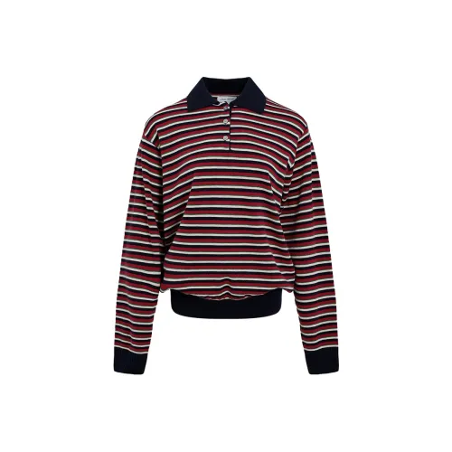 URBAN REVIVO Красные полосы Женская трикотажная одежда