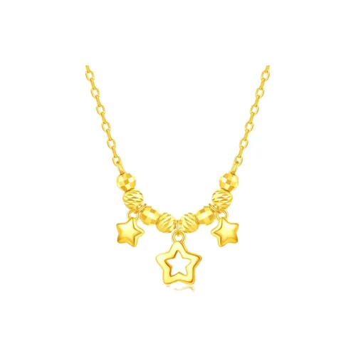 Chongqing Gold Store Серебро S925 Ожерелья Унисекс