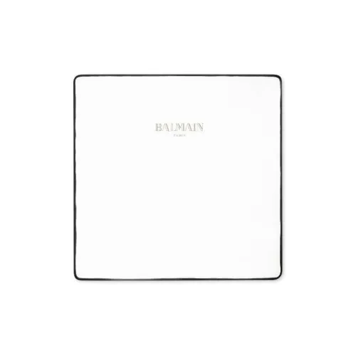 BALMAIN Cotton Knit Шарфы Детский Белый