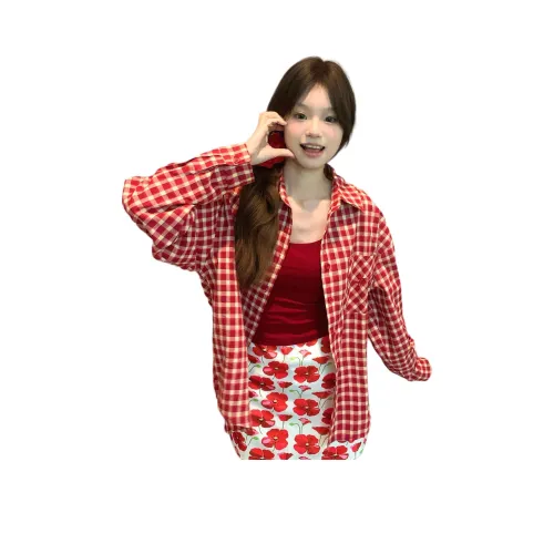 Pirkadat Красный Унисекс Рубашки