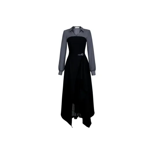 COHX Длинное платье с длинным рукавом женское