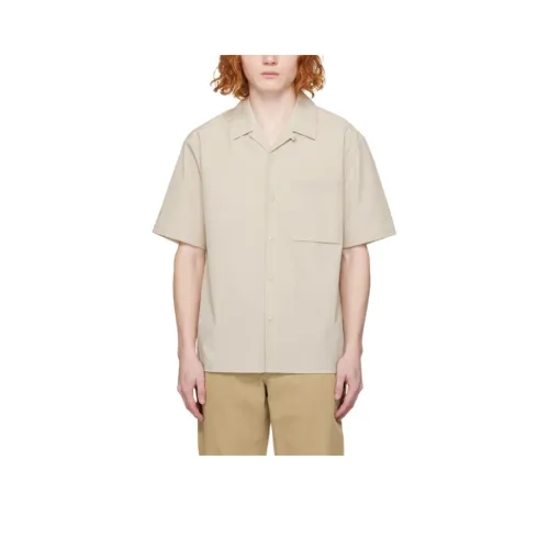 NORSE PROJECTS Светлый хаки Мужские рубашки