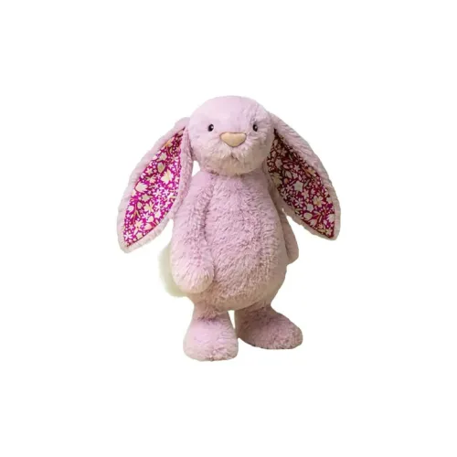 JELLYCAT Кролик Shanghai Limited 2,0 Цветочный дизайн Фиолетовый Янтарный Куклы Плюшевая кукла Trumpets High