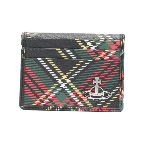 Vivienne Westwood Tartan кожа кошелек мужской многоцветный