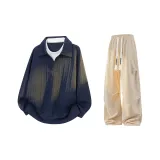 Темно-синий + хаки