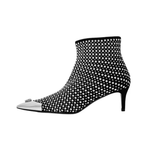 PHILIPP PLEIN Ботильоны 5,5 см Женские Черные