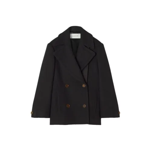 Lanvin Антрацитовый Женское Пальто