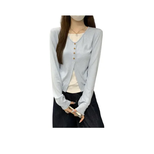 CASTLE WOODS Синий Женские T-рубашки