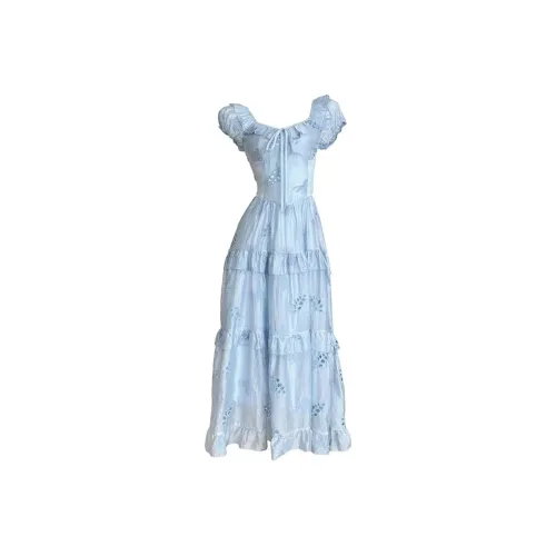 GRAYISMOON Платье с рукавами Женское