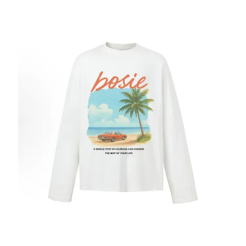 Bosieagender Белый Унисекс T-рубашки