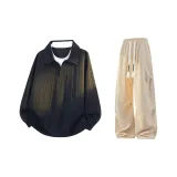 Чёрный + хаки