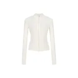 Белый кардиган