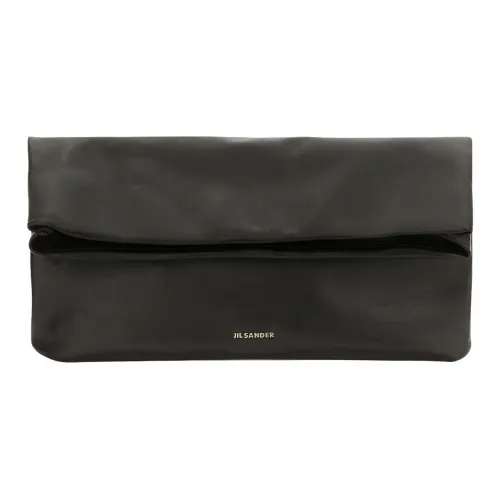 JIL SANDER Телячья кожа Клатч Мужской Черный