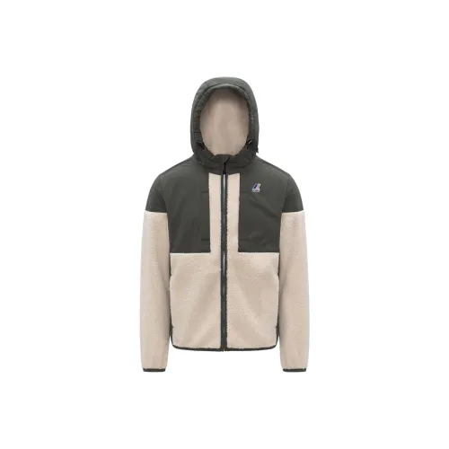 K WAY Зеленый Унисекс Куртки