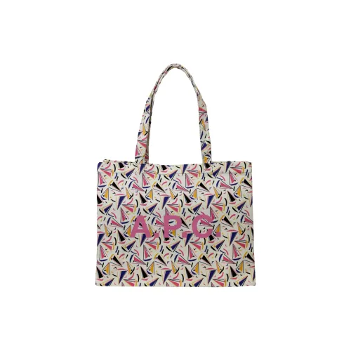 A.P.C Ткань Тоут Сумка Сумка для покупок Сумка Мужская Серый Белый