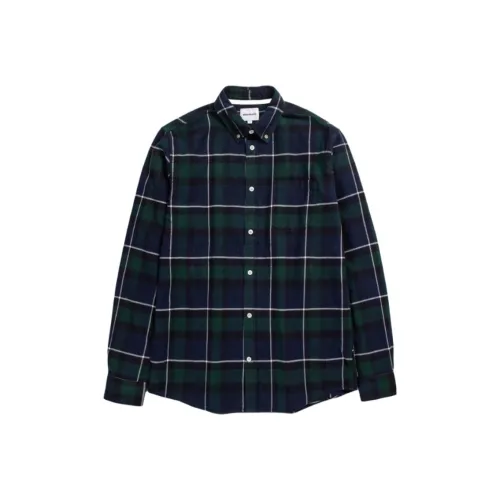 NORSE PROJECTS Мужские Черные Рубашки