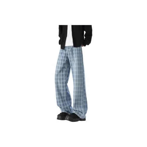 JEANSWEST Синий Унисекс Повседневные Брюки