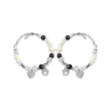 Кошачья лапа Звезда Браслет с бусинами [1 пара]