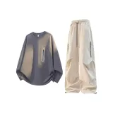 Элегантный серый + слоновая кость