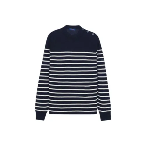 SAINT JAMES Темно-синие мужские свитеры