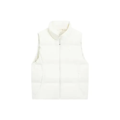 XTEP Cotton White Men's Down Vest XTEP Хлопок Белый Мужской Пуховый жилет