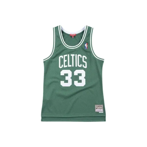 MITCHELL NESS Баскетбольная Джерси Женская Зеленая