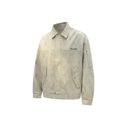 GEWO JEWEL Повседневный Коммутирование Свободный крой Отложной воротник Водонепроницаемый Длинный рукав Куртка Унисекс