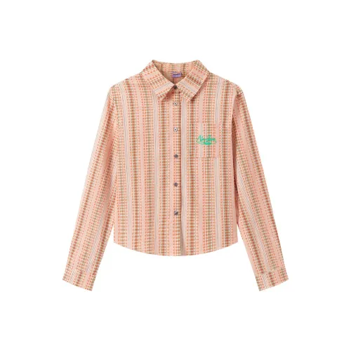NewJnxs Orange Женские Рубашки