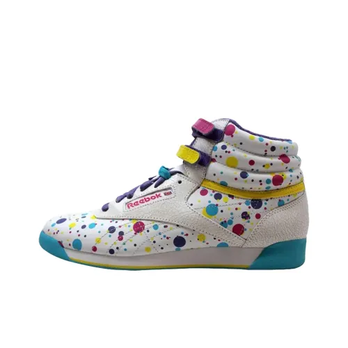 Reebok High Топ Скейтборд Кроссовки Женские Белые