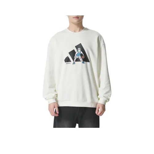 Adidas Белый Мужской Свитшот