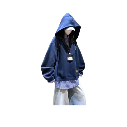 LAKESI Клетчатый Mock Двухкомпонентный худи Женские худи