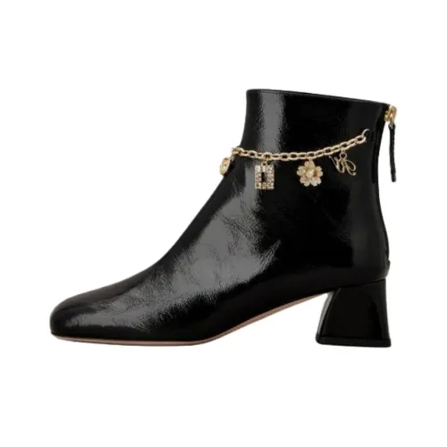 Roger Vivier TRèS Vivier Ботильоны 4,5 см Женские Черные