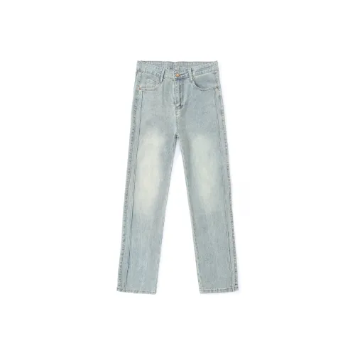 The Simpsons Винтажные синие унисекс джинсы