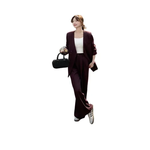 MEXICAN Бургунди Женские Повседневные Костюмы