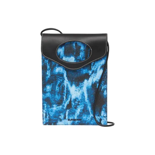 Burberry Сумка из коровьей кожи с одним плечевым ремнем сумка через плечо мужская темно-синий