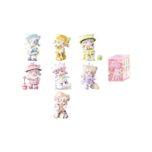 MANCHAO Разные цвета Бежевый Все Сезон Волшебный Коллекция Слепые коробки Один Mystery Коробка Целая коробка 6 шт