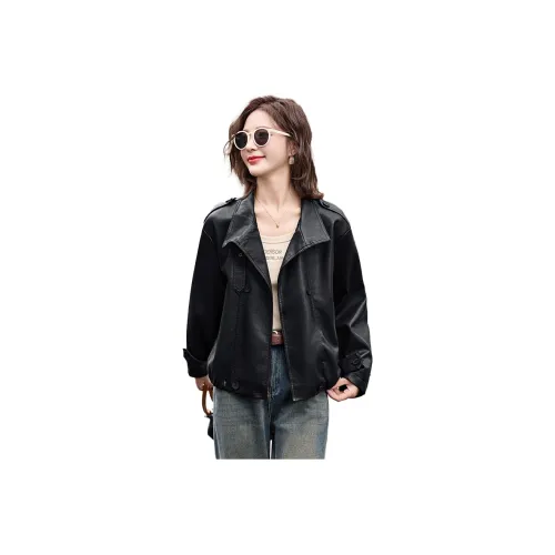 AMKP Женские кожаные куртки