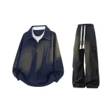 Темно-синий + Черный