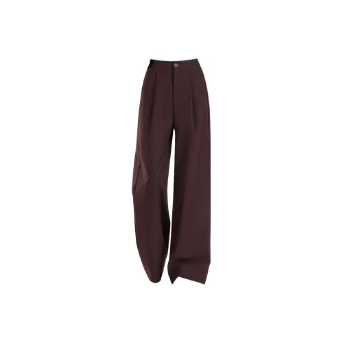 WEIXI Plum Purple Women's Casual Pants WEIXI Сливовый фиолетовый Женские Повседневные Брюки