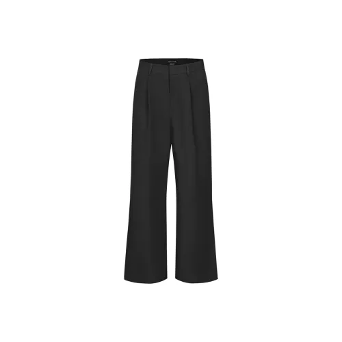 URBAN REVIVO Повседневные брюки Мужские Черные