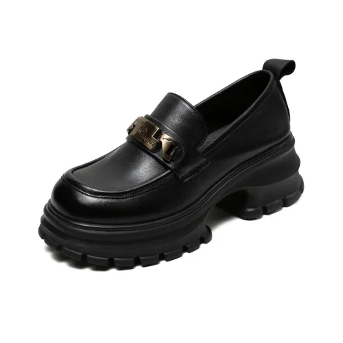 H2 Платформа Высота Увеличивающая Платформа Дизайн Женская Обувь Удобная Универсальная Обувь Женская Лоферы Женские