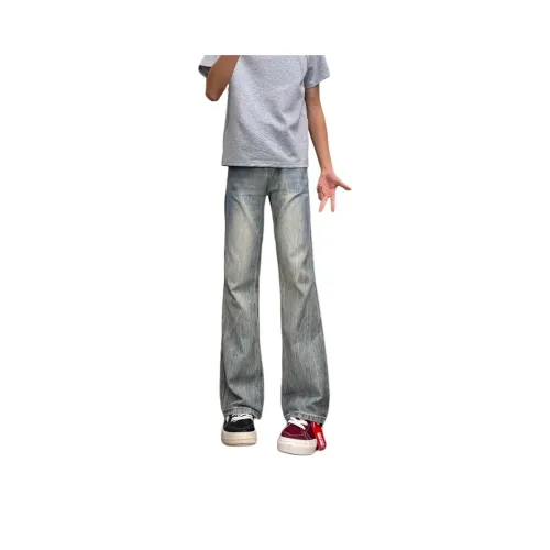 MORii Blue Unisex Jeans MORii Синий Унисекс Джинсы